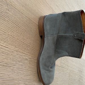 Madewell, gray ankle boots size 8